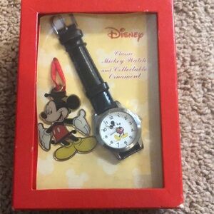 Disney Mickey Mouse Watch and Ornament
